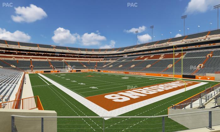 Darrell K Royal - Texas Memorial Stadium - Section 43 Seat View