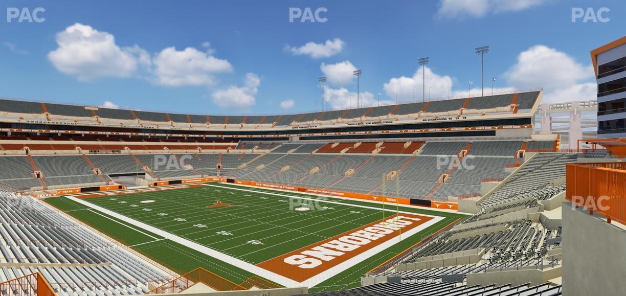 Darrell K Royal - Texas Memorial Stadium - Section 43 Seat View