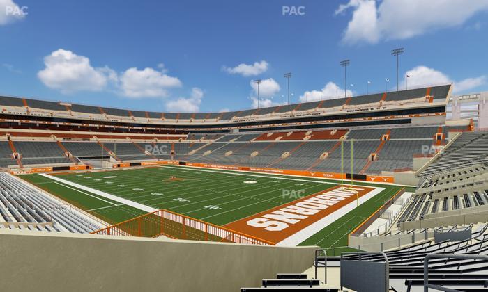 Darrell K Royal - Texas Memorial Stadium - Section 44 Seat View