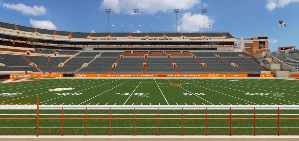 Darrell K Royal - Texas Memorial Stadium - Section 5 Seat View