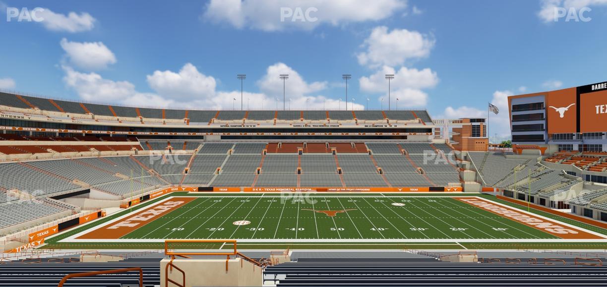 Darrell K Royal - Texas Memorial Stadium - Section 5 Seat View