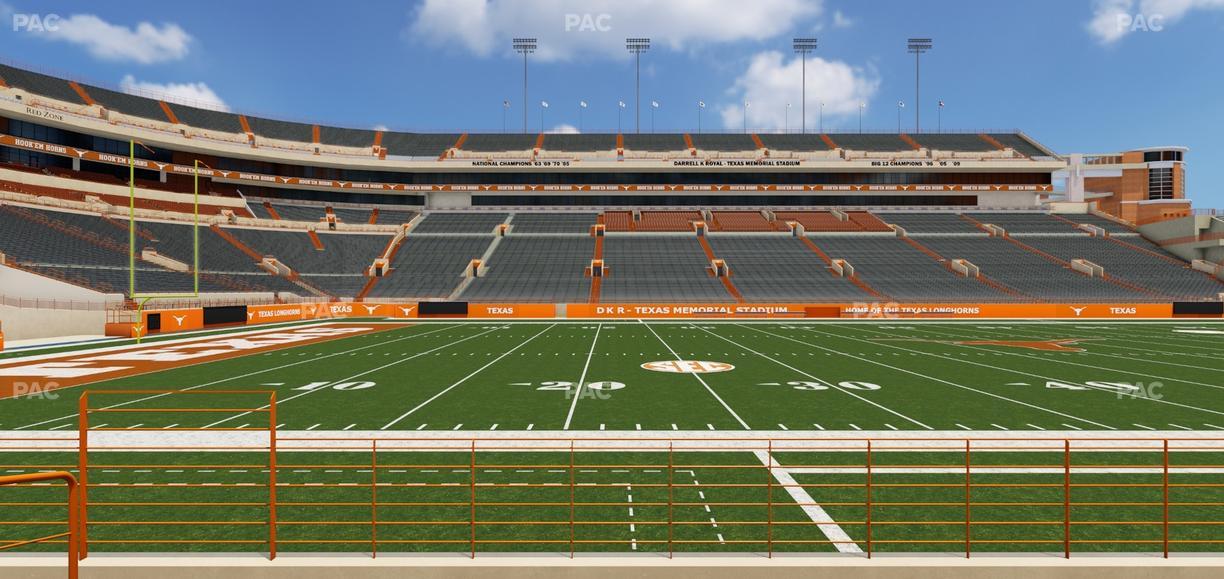Darrell K Royal - Texas Memorial Stadium - Section 6 Seat View