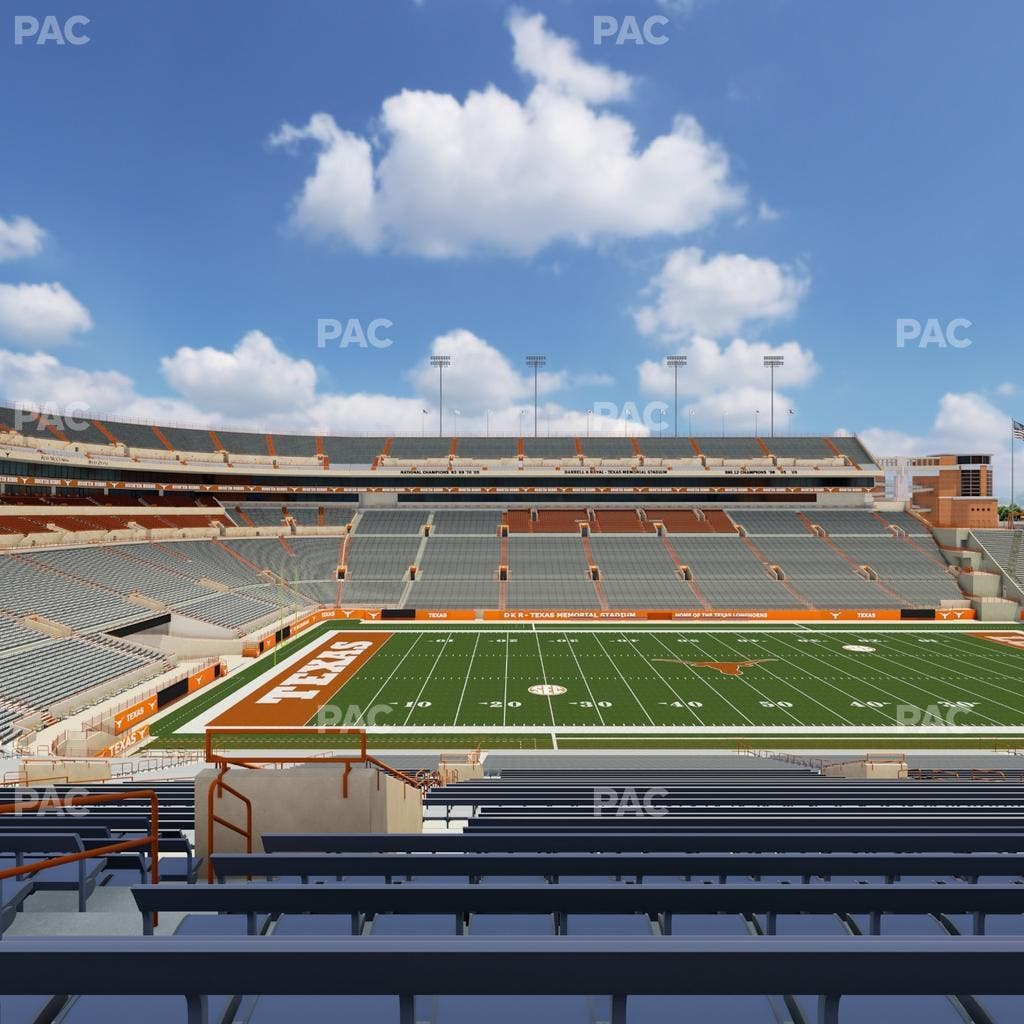Darrell K Royal - Texas Memorial Stadium - Section 6 Seat View