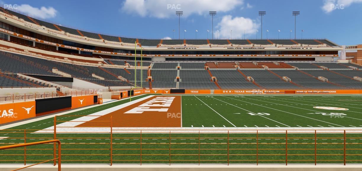 Darrell K Royal - Texas Memorial Stadium - Section 7 Seat View