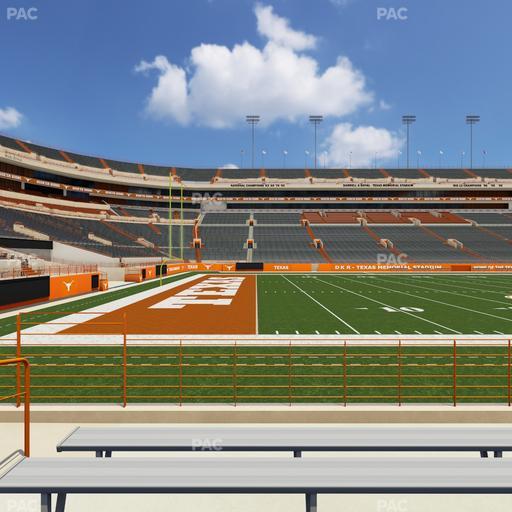 Darrell K Royal - Texas Memorial Stadium - Section 7 Seat View