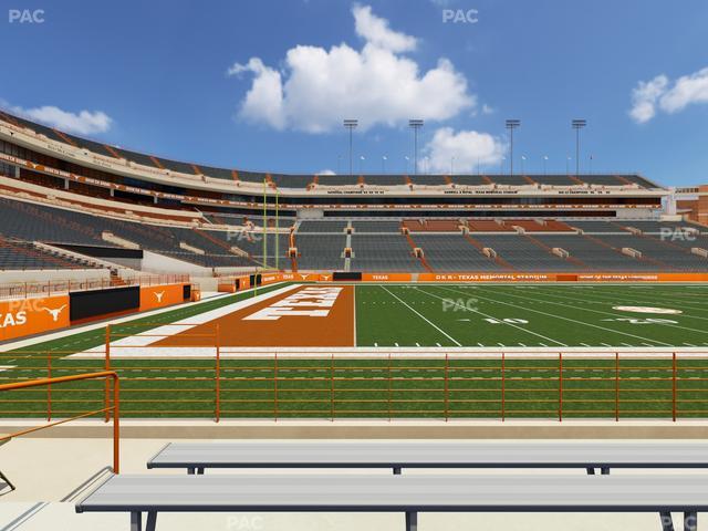 Darrell K Royal - Texas Memorial Stadium - Section 7 Seat View