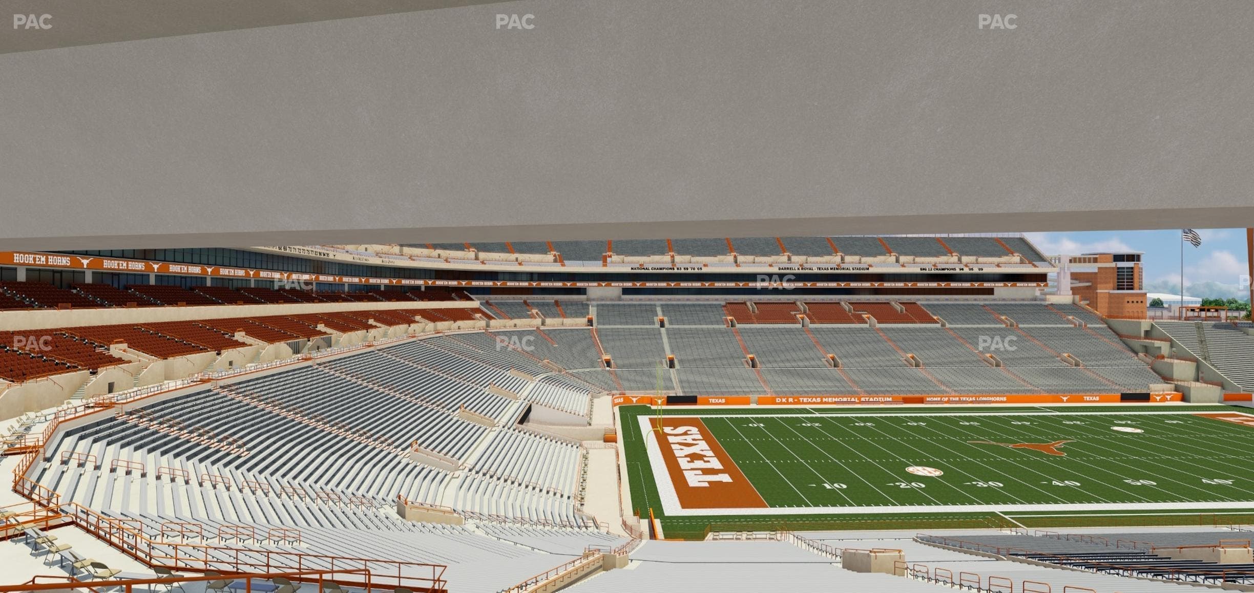 Darrell K Royal - Texas Memorial Stadium - Section 7 Seat View