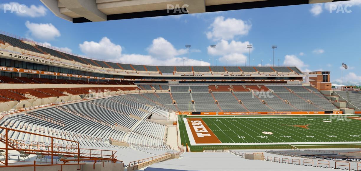 Darrell K Royal - Texas Memorial Stadium - Section 8 Seat View