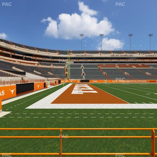 Darrell K Royal - Texas Memorial Stadium - Section 8 Seat View