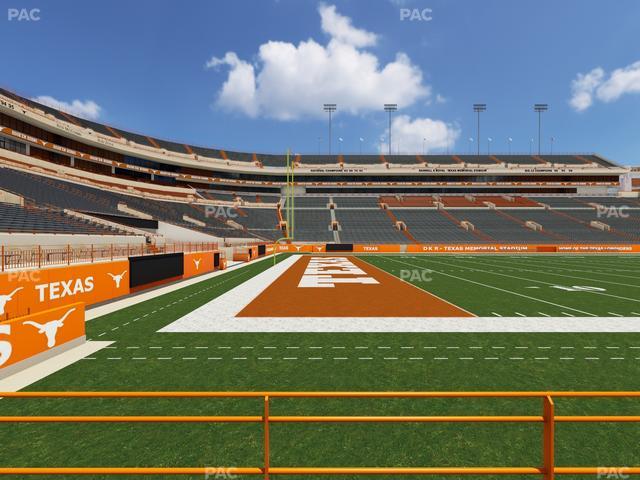Darrell K Royal - Texas Memorial Stadium - Section 8 Seat View