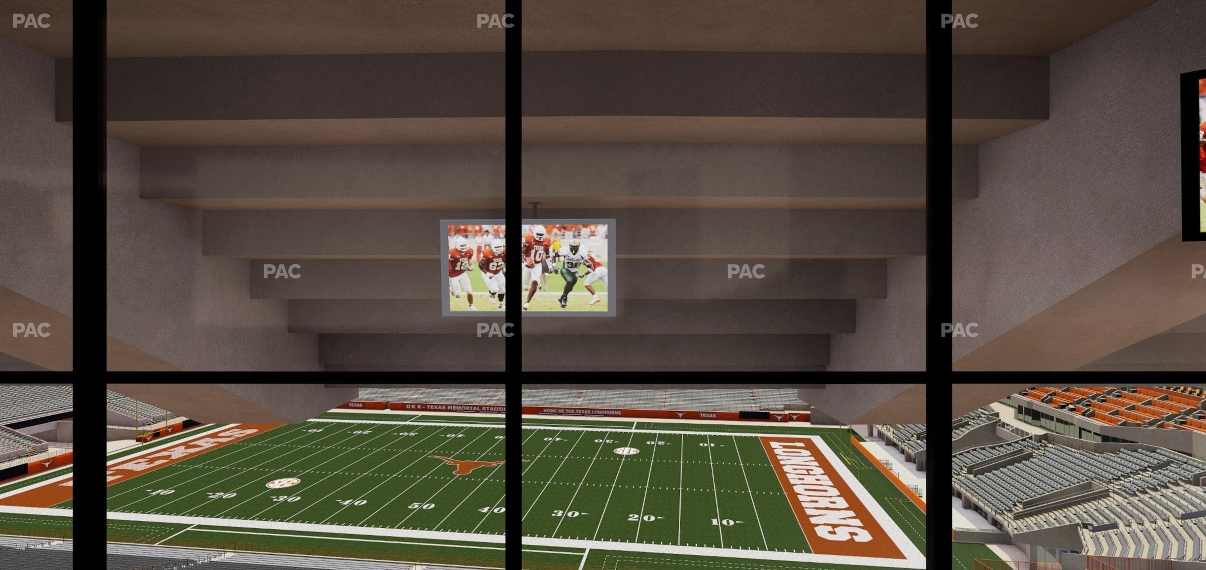 Darrell K Royal - Texas Memorial Stadium - Section Centennial Club Cr 1 Seat View