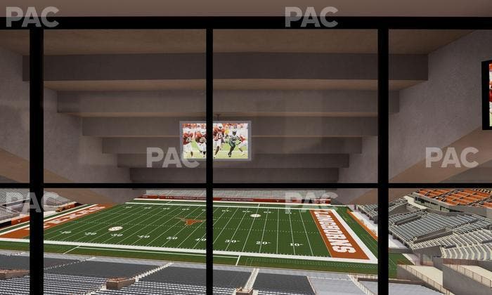 Darrell K Royal - Texas Memorial Stadium - Section Centennial Club Cr 1 Seat View