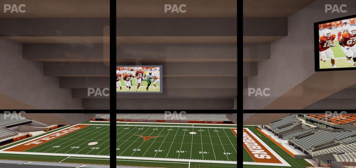 Darrell K Royal - Texas Memorial Stadium - Section Centennial Club Cr 2 Seat View