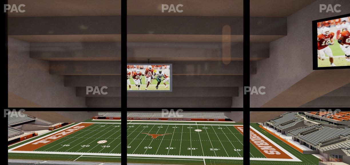 Darrell K Royal - Texas Memorial Stadium - Section Centennial Club Cr 3 Seat View