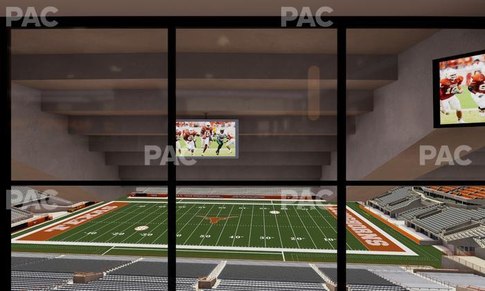 Darrell K Royal - Texas Memorial Stadium - Section Centennial Club Cr 3 Seat View