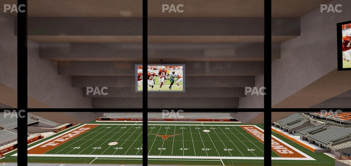 Darrell K Royal - Texas Memorial Stadium - Section Centennial Club Cr 4 Seat View