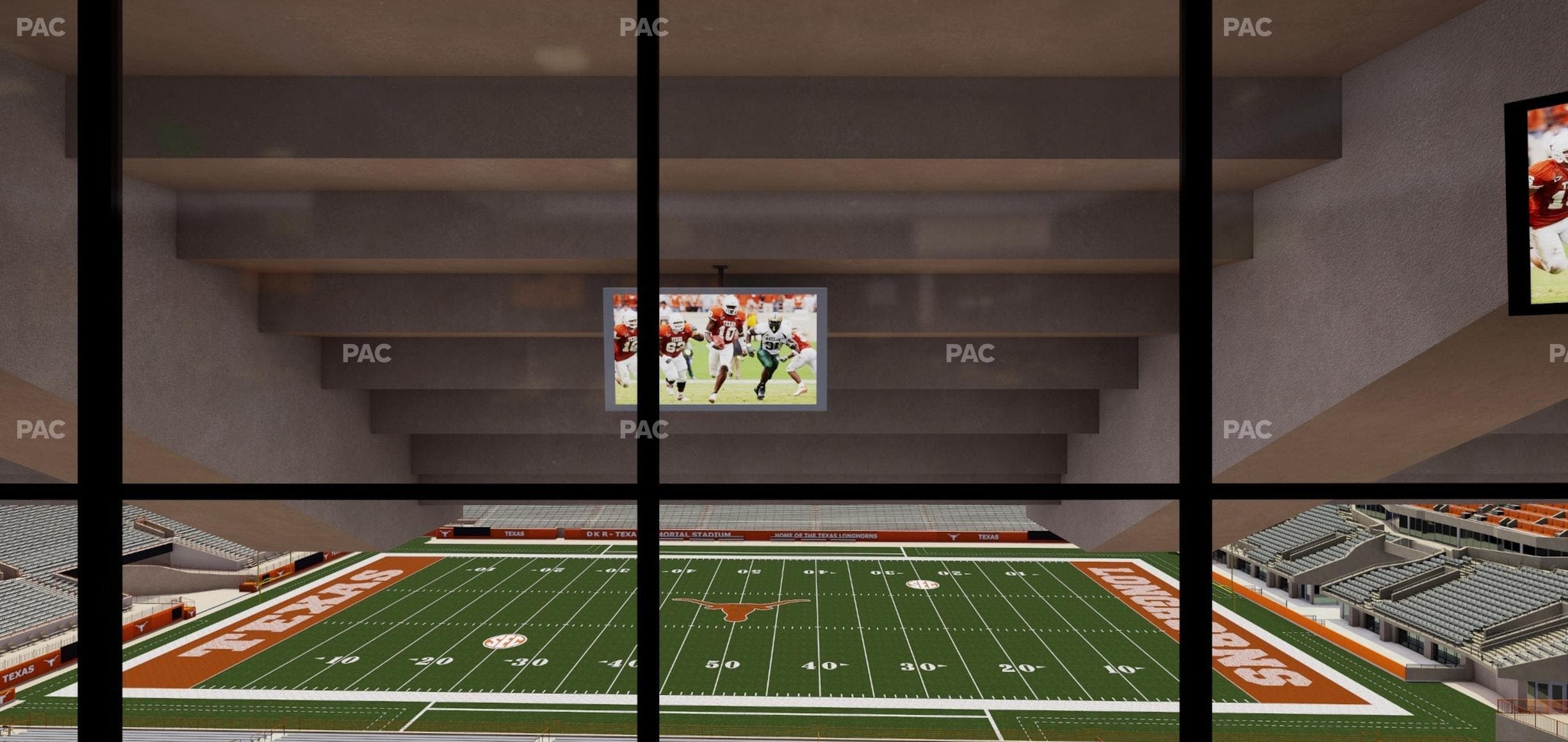 Darrell K Royal - Texas Memorial Stadium - Section Centennial Club Cr 4 Seat View
