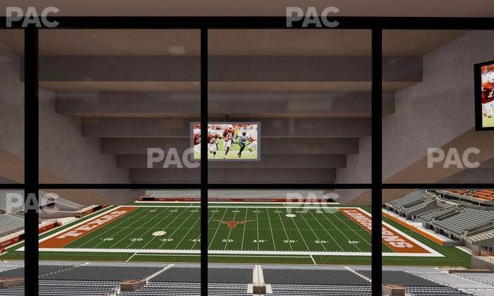 Darrell K Royal - Texas Memorial Stadium - Section Centennial Club Cr 4 Seat View