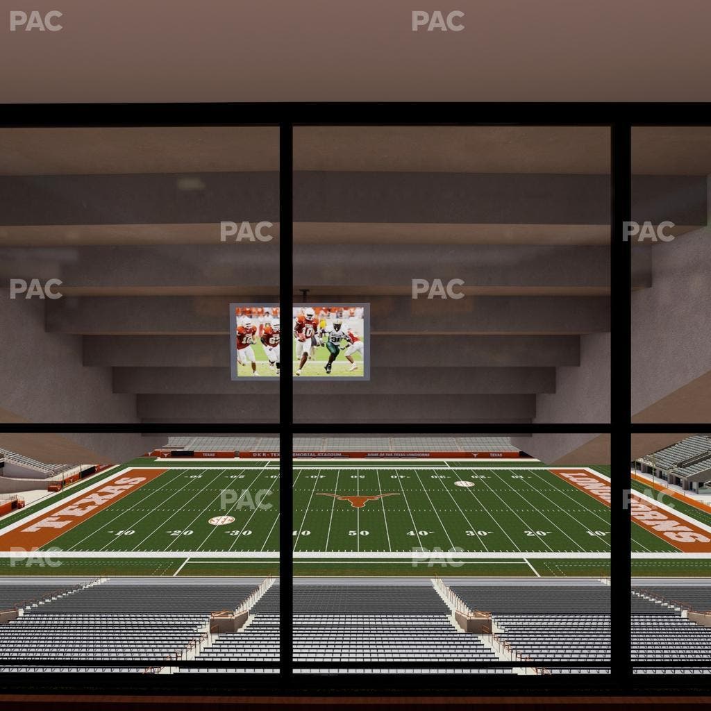 Darrell K Royal - Texas Memorial Stadium - Section Centennial Club Cr 5 Seat View