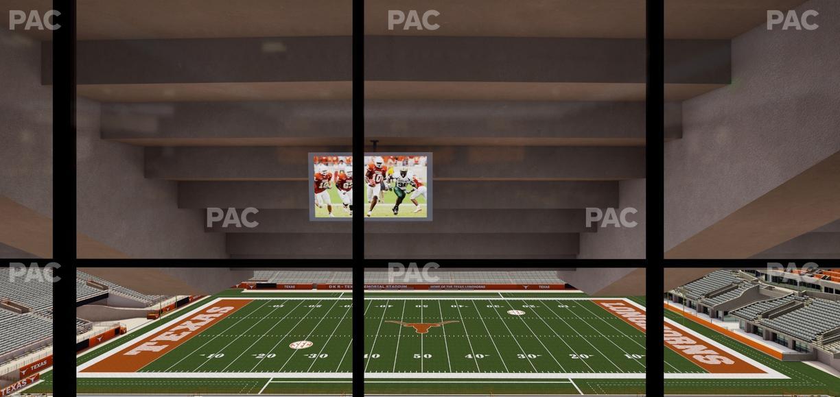 Darrell K Royal - Texas Memorial Stadium - Section Centennial Club Cr 5 Seat View