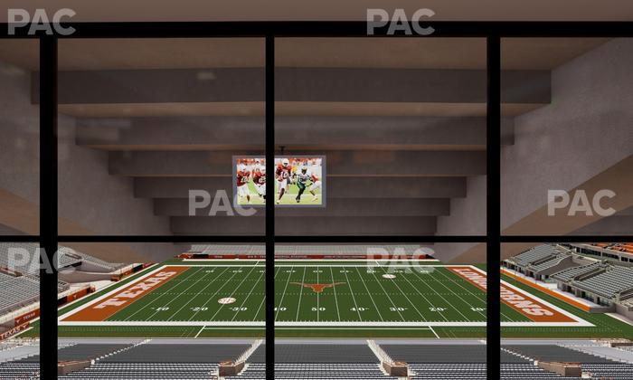 Darrell K Royal - Texas Memorial Stadium - Section Centennial Club Cr 5 Seat View