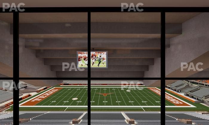 Darrell K Royal - Texas Memorial Stadium - Section Centennial Club Cr 5 Seat View