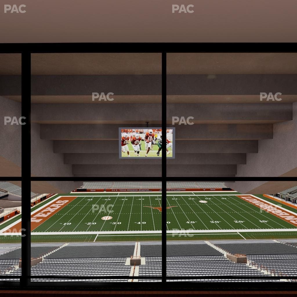 Darrell K Royal - Texas Memorial Stadium - Section Centennial Club Cr 6 Seat View