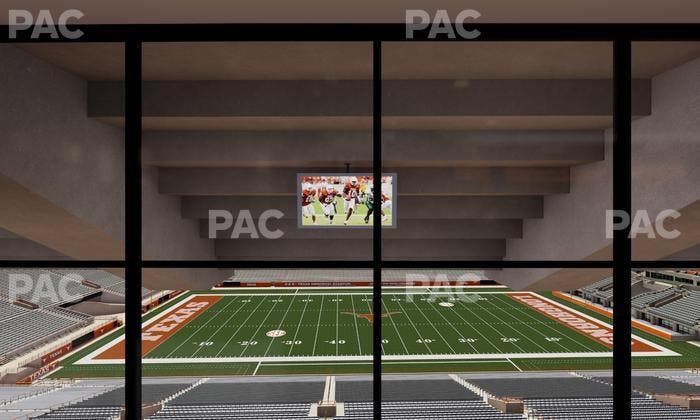 Darrell K Royal - Texas Memorial Stadium - Section Centennial Club Cr 6 Seat View