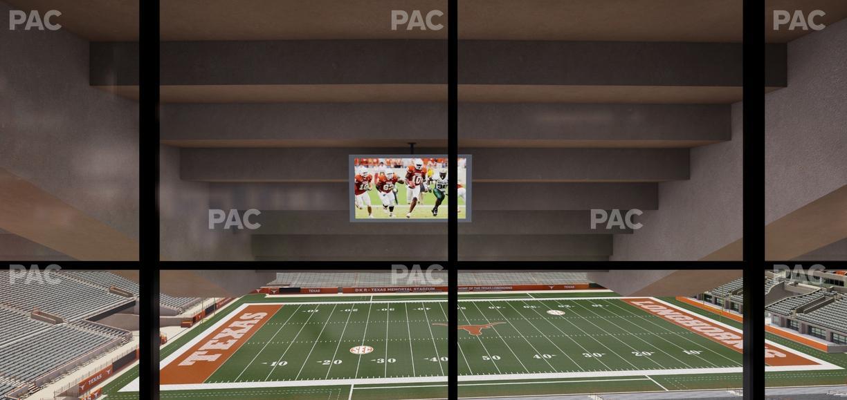 Darrell K Royal - Texas Memorial Stadium - Section Centennial Club Cr 7 Seat View