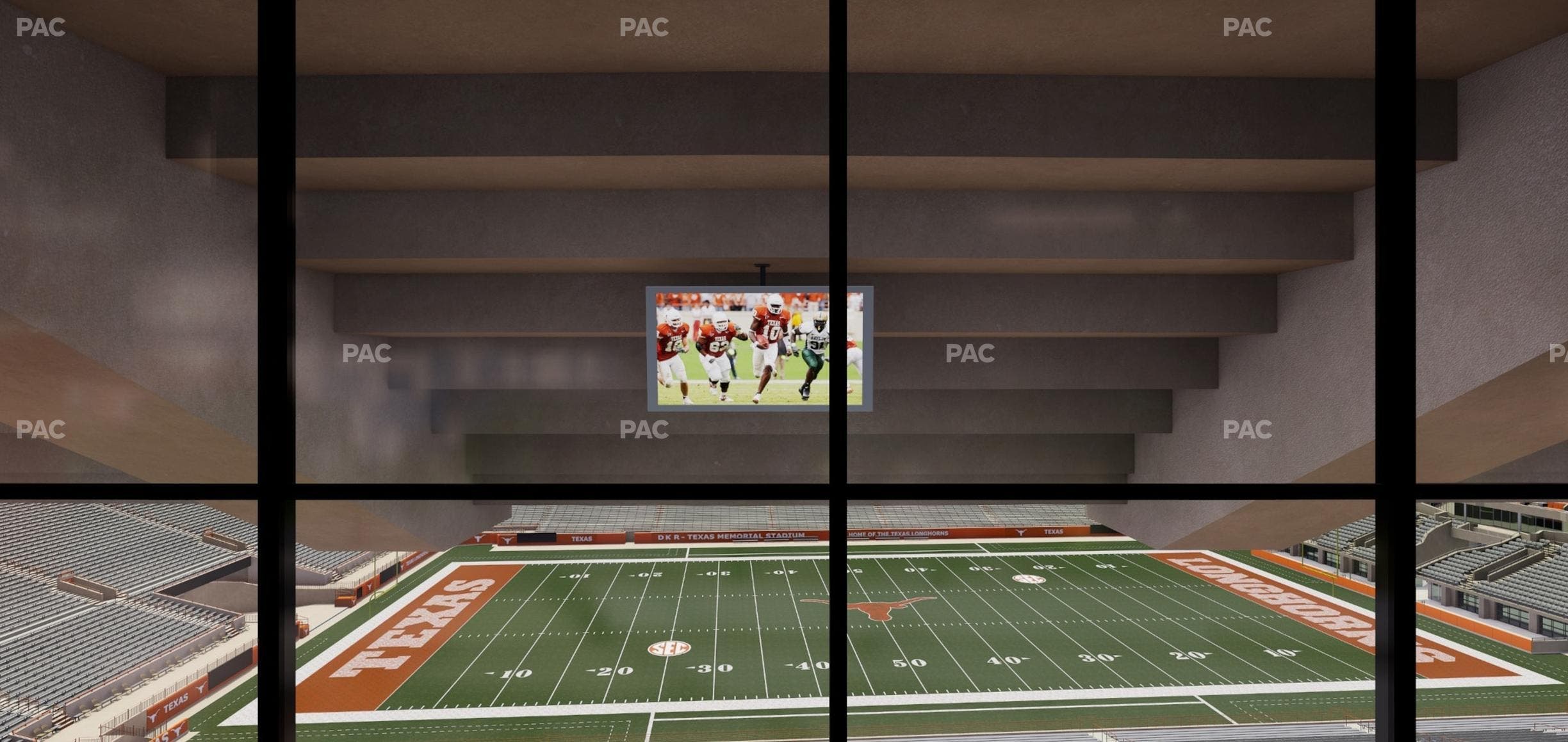 Darrell K Royal - Texas Memorial Stadium - Section Centennial Club Cr 7 Seat View