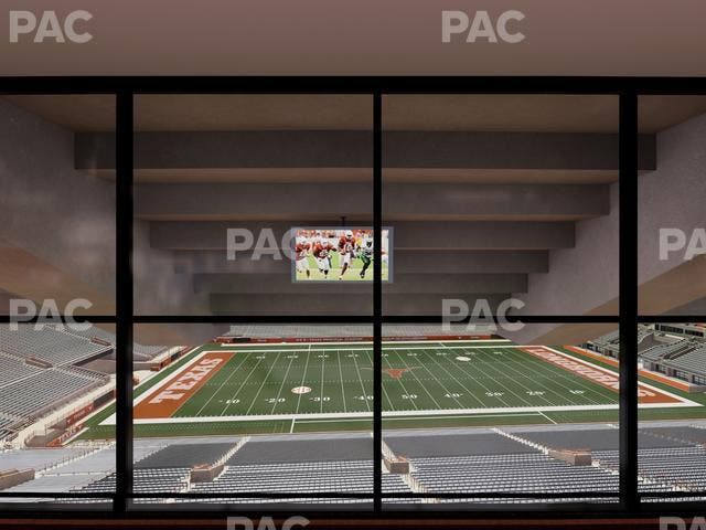 Darrell K Royal - Texas Memorial Stadium - Section Centennial Club Cr 7 Seat View