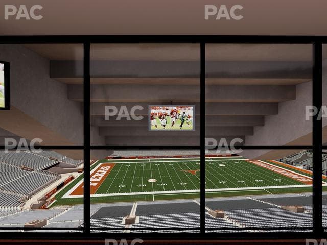 Darrell K Royal - Texas Memorial Stadium - Section Centennial Club Cr 8 Seat View