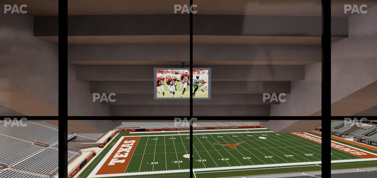 Darrell K Royal - Texas Memorial Stadium - Section Centennial Club Cr 9 Seat View