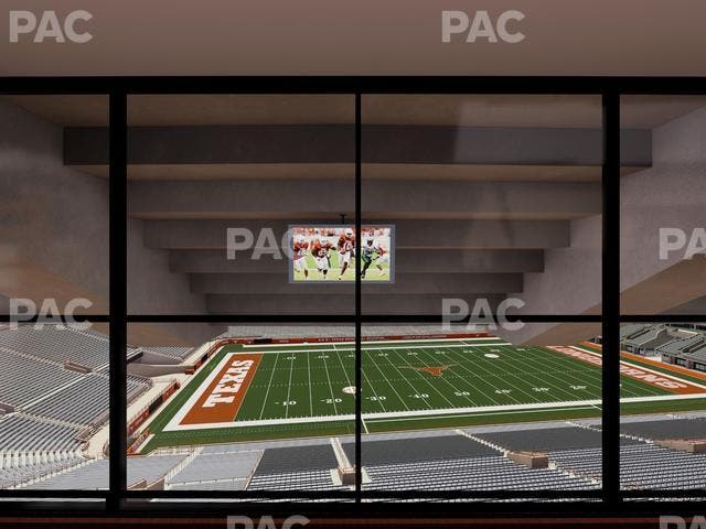Darrell K Royal - Texas Memorial Stadium - Section Centennial Club Cr 9 Seat View