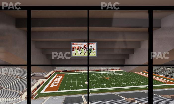 Darrell K Royal - Texas Memorial Stadium - Section Centennial Club Cr 9 Seat View