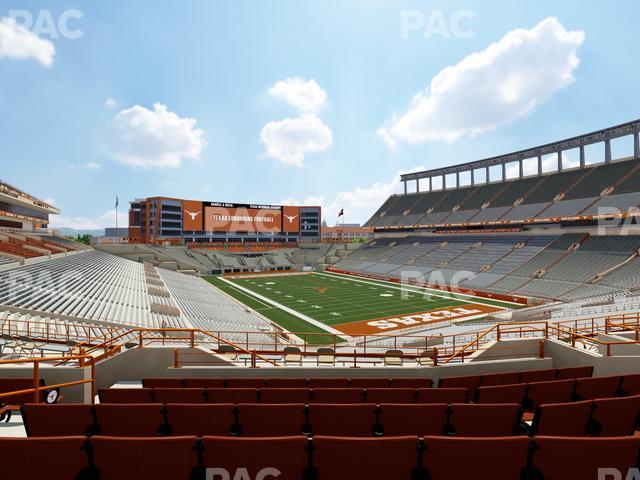 Darrell K Royal - Texas Memorial Stadium - Section Longhorn Lounge 19 Seat View Darrell K Royal - Texas Memorial Stadium - Section Longhorn Lounge 19 Seat View