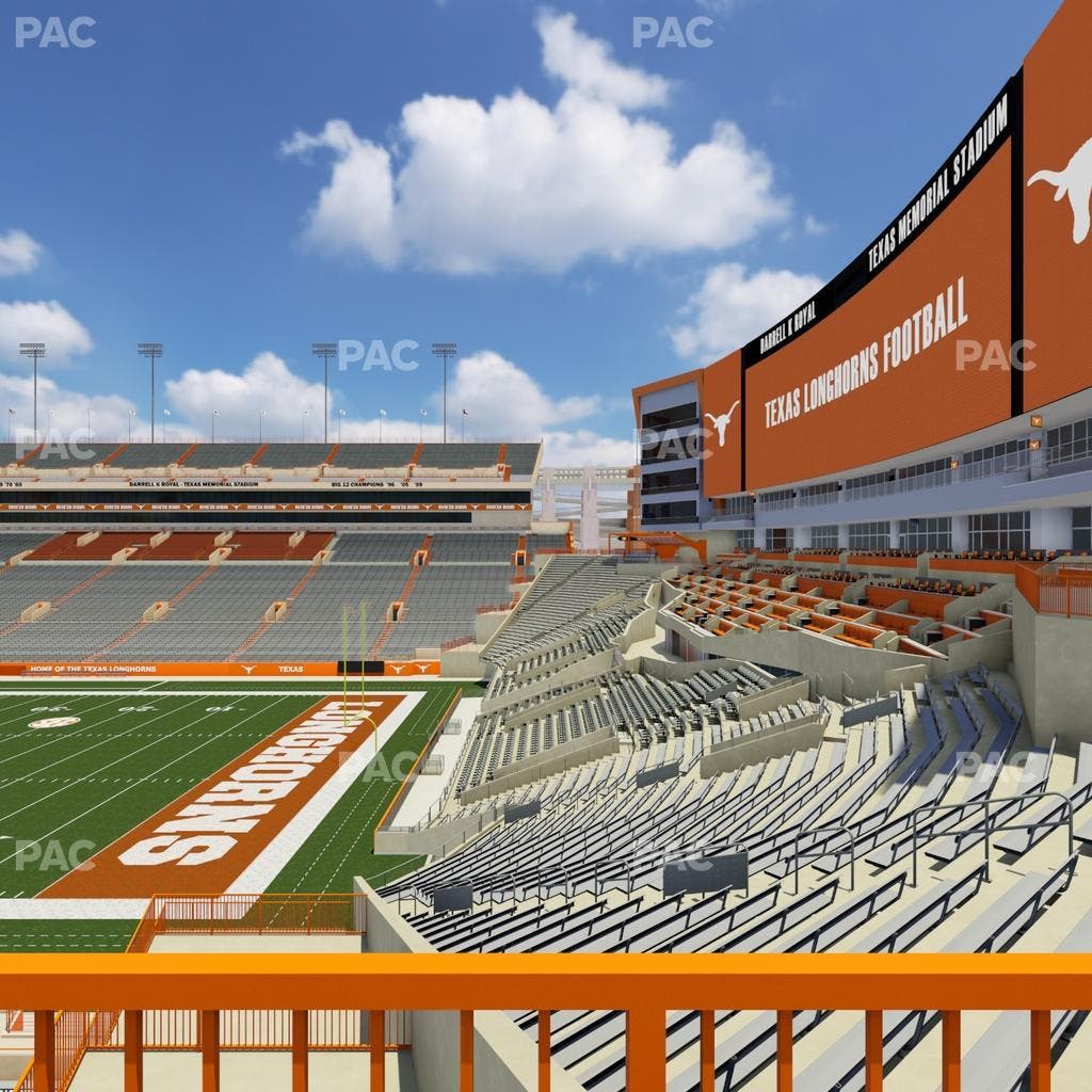 Darrell K Royal - Texas Memorial Stadium - Section Sro 2 Seat View