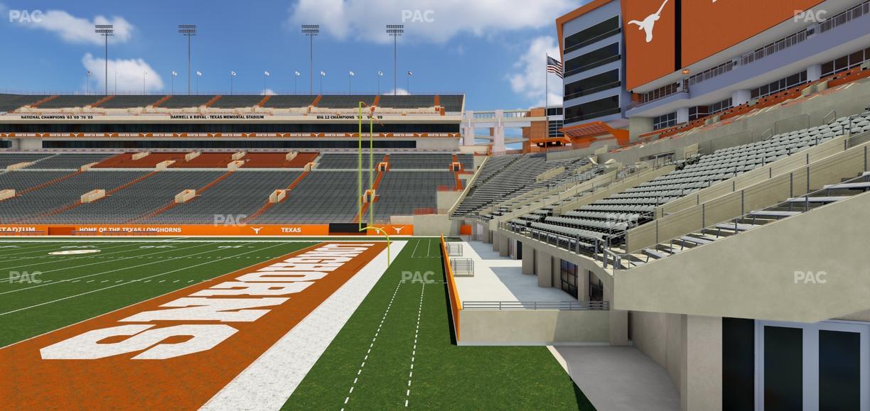 Darrell K Royal - Texas Memorial Stadium - Section Sro 2 Seat View