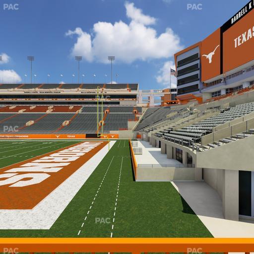 Darrell K Royal - Texas Memorial Stadium - Section Sro 2 Seat View