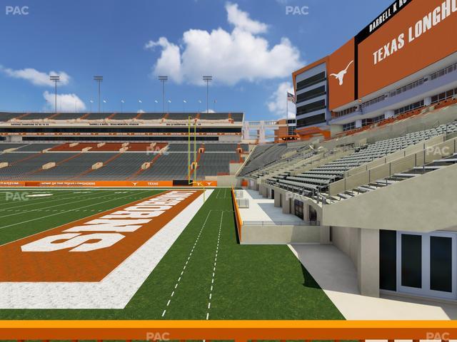 Darrell K Royal - Texas Memorial Stadium - Section Sro 2 Seat View