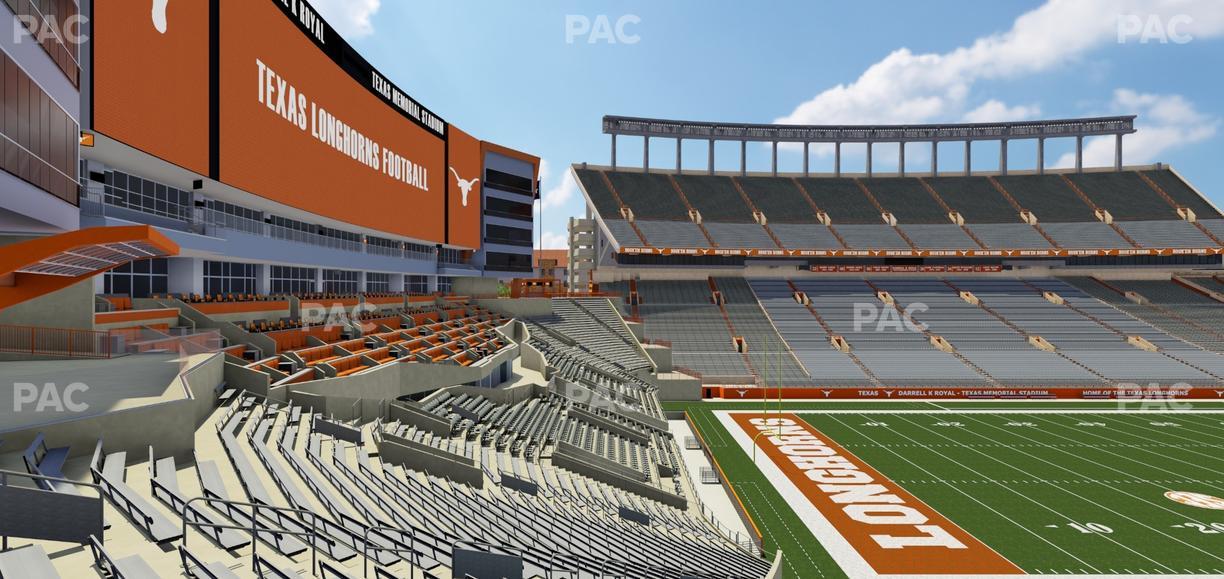 Darrell K Royal - Texas Memorial Stadium - Section Sro Seat View