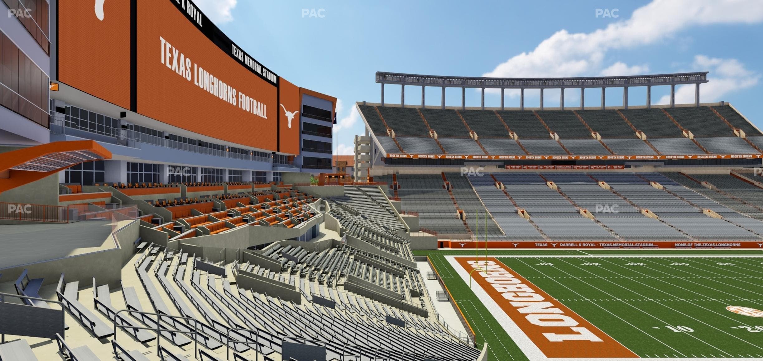 Darrell K Royal - Texas Memorial Stadium - Section Sro Seat View