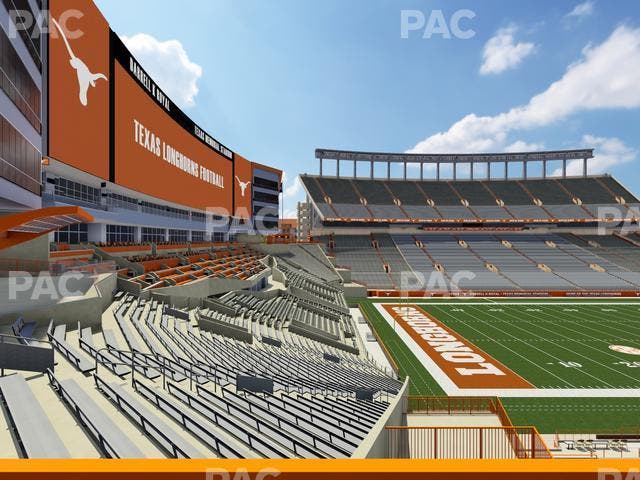 Darrell K Royal - Texas Memorial Stadium - Section Sro Seat View