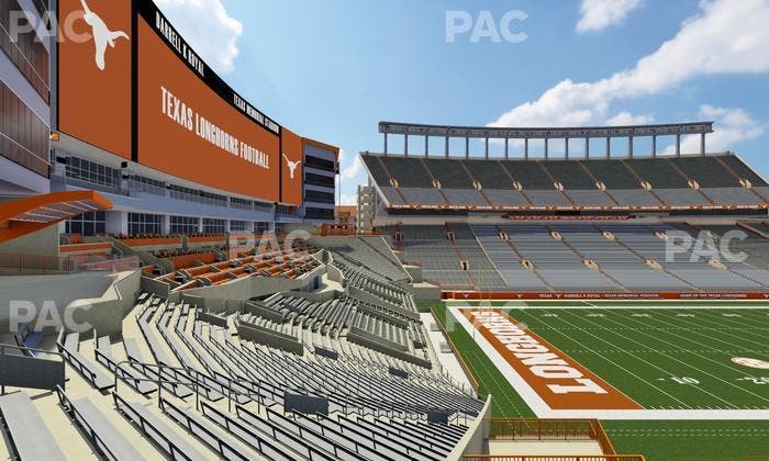 Darrell K Royal - Texas Memorial Stadium - Section Sro Seat View