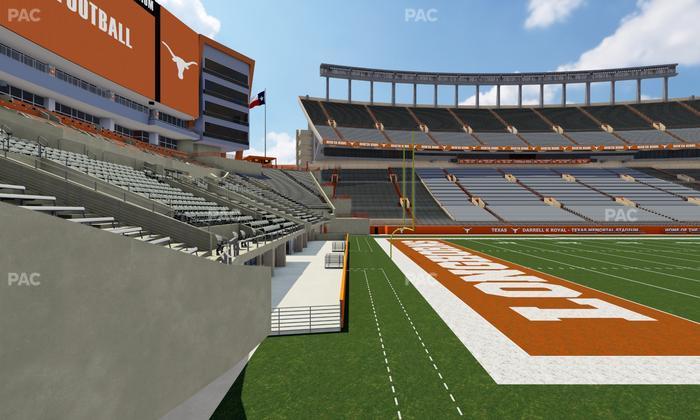 Darrell K Royal - Texas Memorial Stadium - Section Sro Seat View