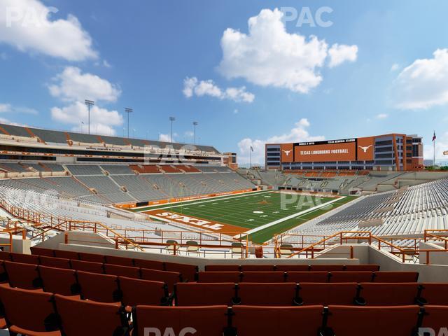 Darrell K Royal - Texas Memorial Stadium - Section Terrace Club 13 Seat View Darrell K Royal - Texas Memorial Stadium - Section Terrace Club 13 Seat View