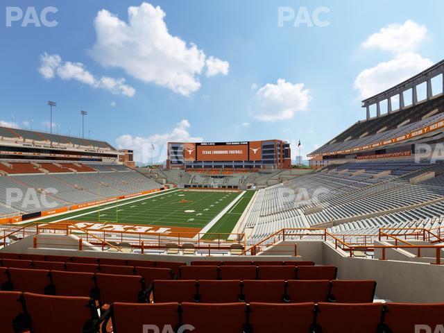 Darrell K Royal - Texas Memorial Stadium - Section Terrace Club 14 Seat View Darrell K Royal - Texas Memorial Stadium - Section Terrace Club 14 Seat View