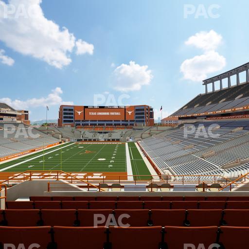 Darrell K Royal - Texas Memorial Stadium - Section Terrace Club 15 Seat View