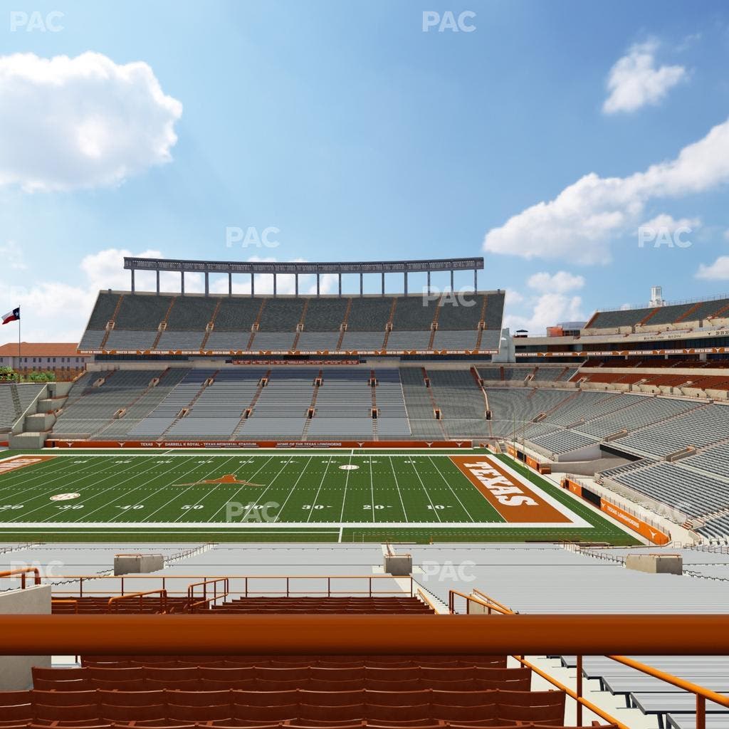 Darrell K Royal - Texas Memorial Stadium - Section Texas Club 27 C Seat View