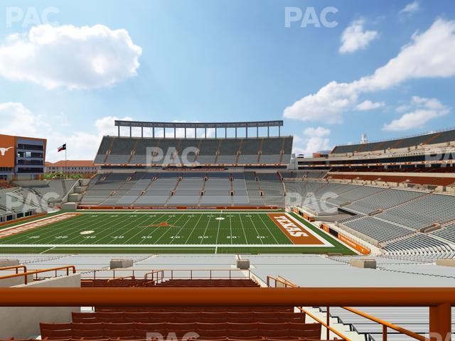 Darrell K Royal - Texas Memorial Stadium - Section Texas Club 27 C Seat View